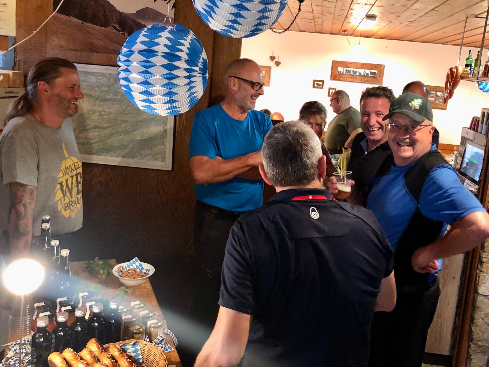 Geburtstagsfest in der Brauerei